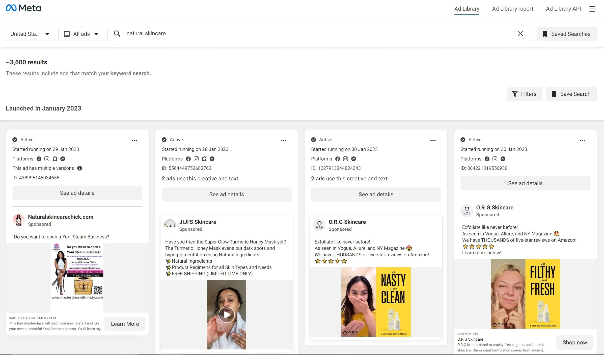 Guide to Check Competitor Ads through Facebook Ads Library